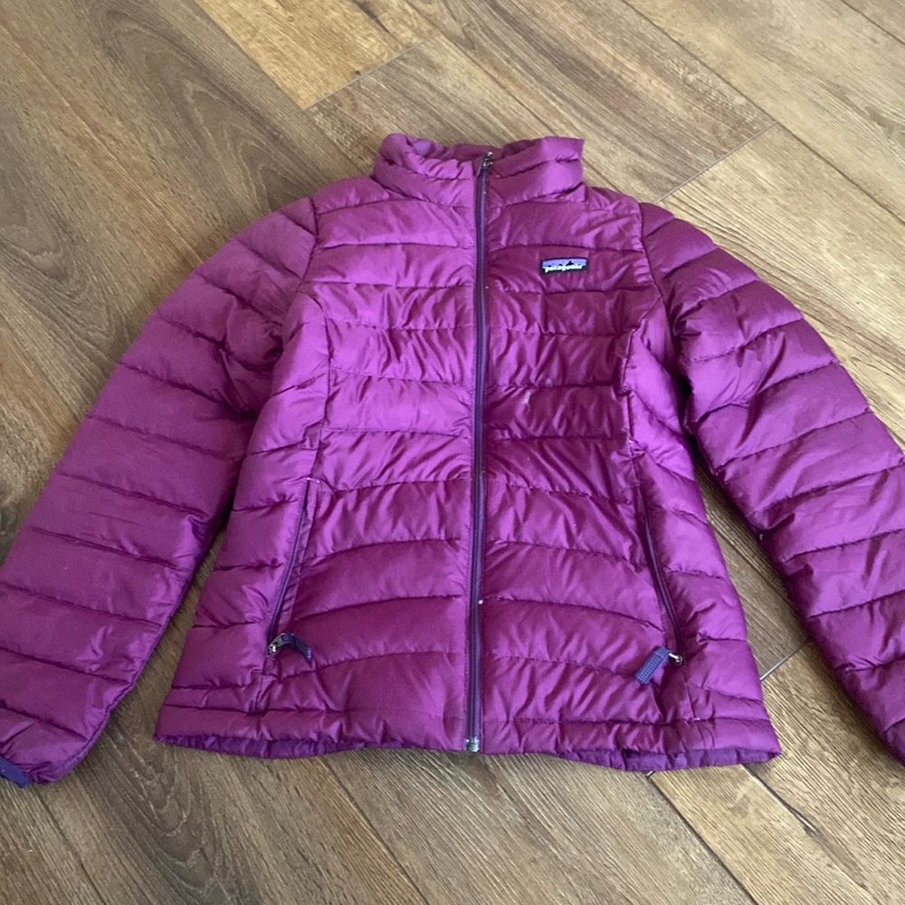 patagonia jacket size L 12 girl